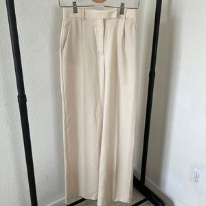 ZARA IVORY TROUSERS SZ XS NEW